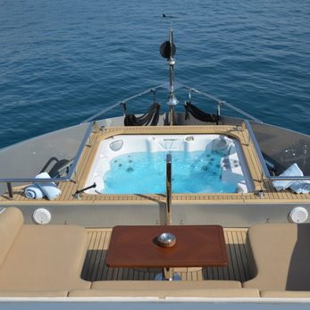 Santorini yacht exterior 2