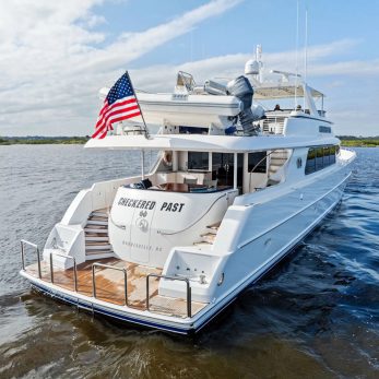 Checkered Past yacht exterior 5