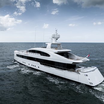 Milele yacht exterior 2