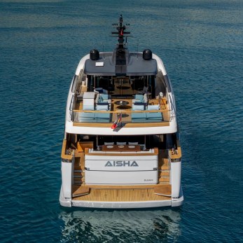 Aisha yacht exterior 5