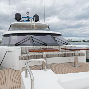 Serenity yacht exterior 2