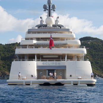 Eclipse yacht exterior 5