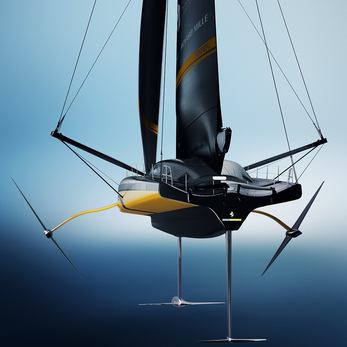 Ferrari Hypersail yacht exterior 2