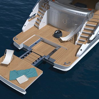 CLX96/01 yacht exterior 4