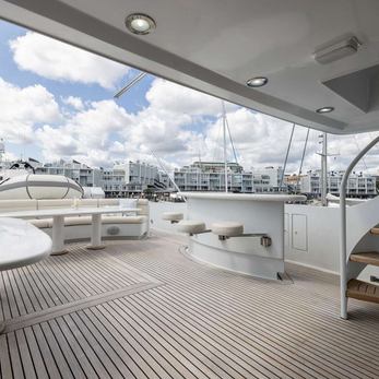 Serenity yacht exterior 2