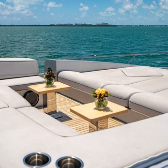 Beautiful M yacht exterior 2