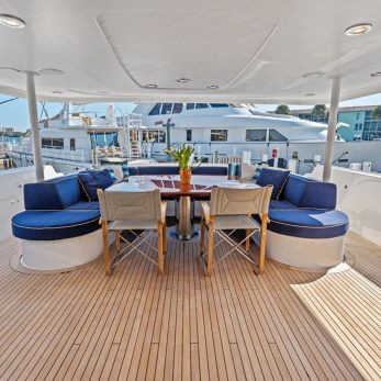 Checkered Past yacht exterior 2