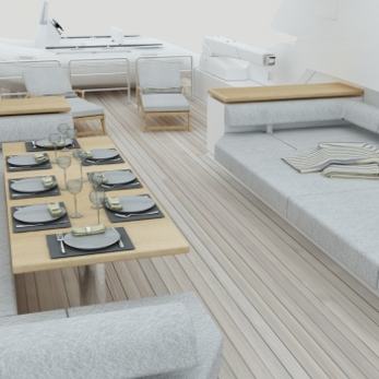 Manatea yacht interior 2