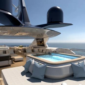 Queen Yaz yacht exterior 4