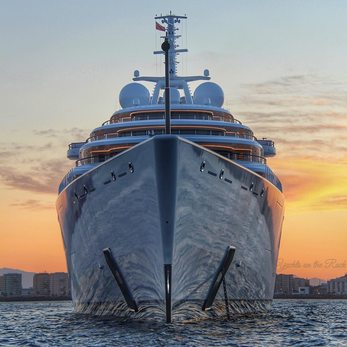 Azzam yacht exterior 2