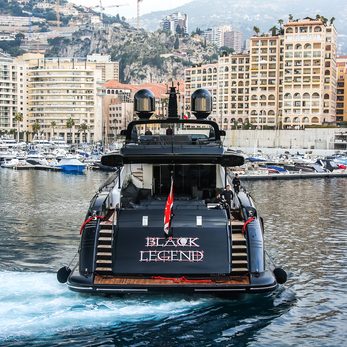 Black Legend yacht exterior 4