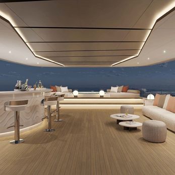 Project Secret yacht interior 4