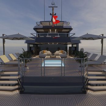 Bering B130 yacht exterior 4
