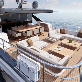 Princess X90/01 yacht exterior 3