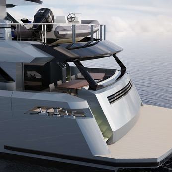 AES 85 yacht exterior 48