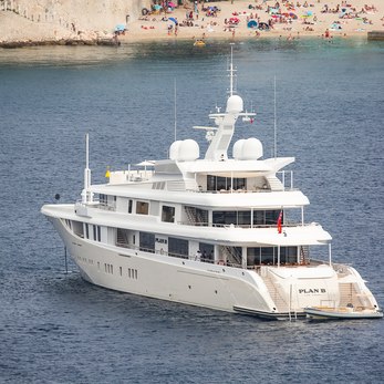 Plan B yacht exterior 2