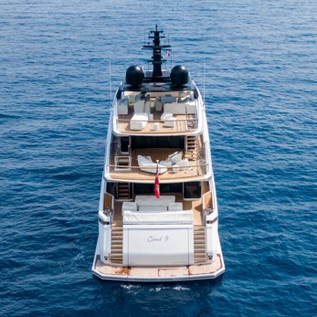 Cloud 9 yacht exterior 4