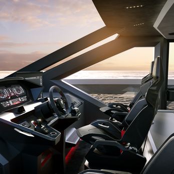 Lamborghini 101 / 01 yacht interior 4