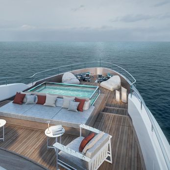 Andiamo yacht exterior 2