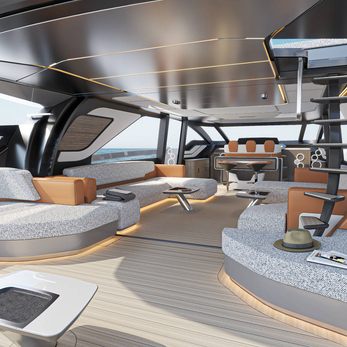 Atlantica 84 /01 yacht interior 4