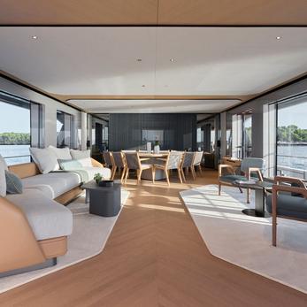 Crystal III yacht interior 4
