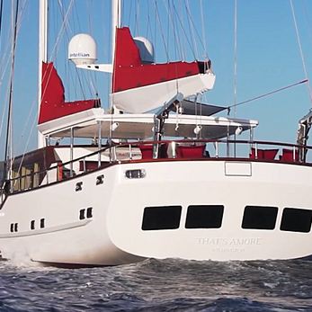 That's Amore yacht exterior 5