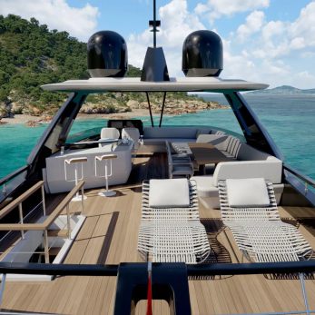 Ferretti 800/01 yacht exterior 3