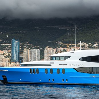 Skyfall yacht exterior 3