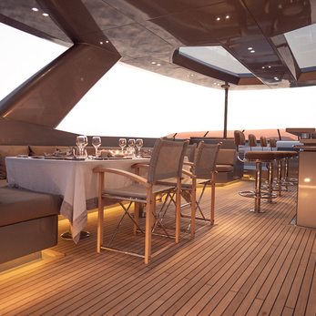 Santorini yacht exterior 3