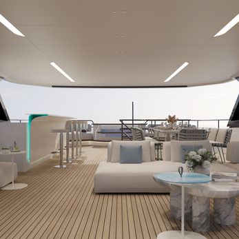 Bering 110/01 yacht interior 3