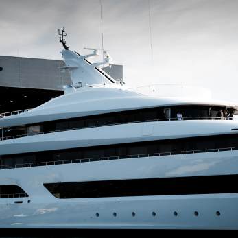 Milky Way yacht exterior 2