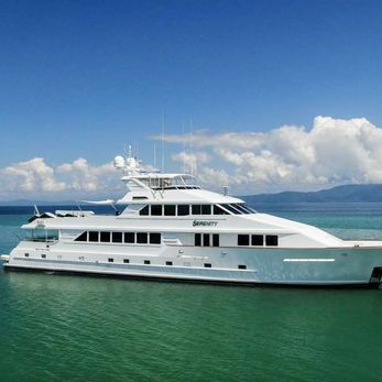 Serenity yacht exterior 2