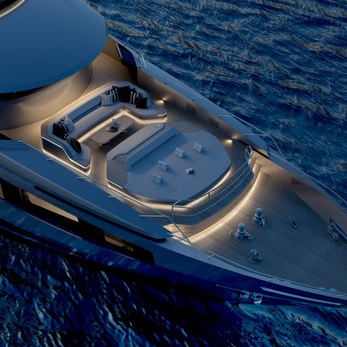 Orion One yacht exterior 2