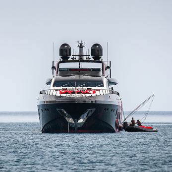 Black Legend yacht exterior 2