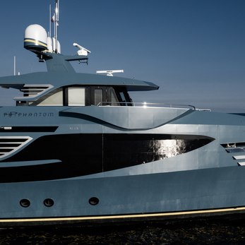 Phi Phantom yacht exterior 3