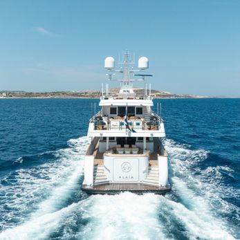 Alaia yacht exterior 5