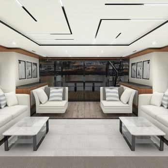 Kando 120 / 01 yacht interior 5