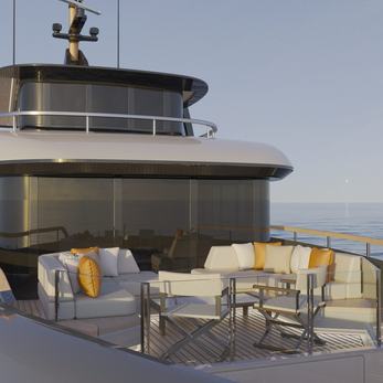 Bering B130 yacht exterior 2