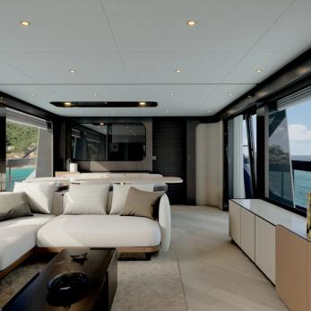 Ferretti 800/01 yacht interior 5