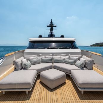 Aisha yacht exterior 2