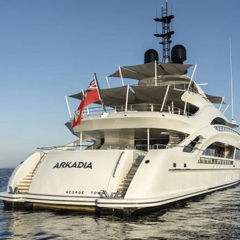 Arkadia yacht exterior 4