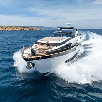 Blue Infinity One yacht exterior 2