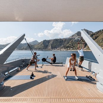 Swimsuit yacht exterior 3