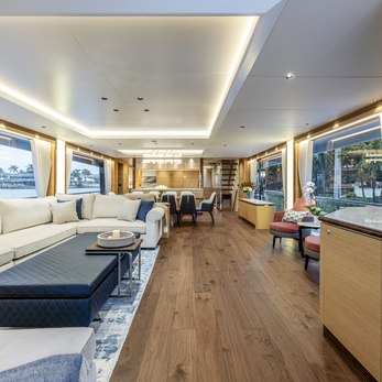 Crowned Eagle yacht interior 2