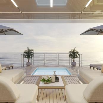 Bering B130 yacht interior 3