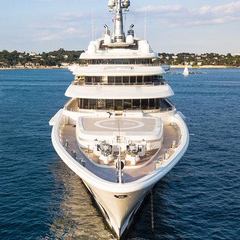 Eclipse yacht exterior 2