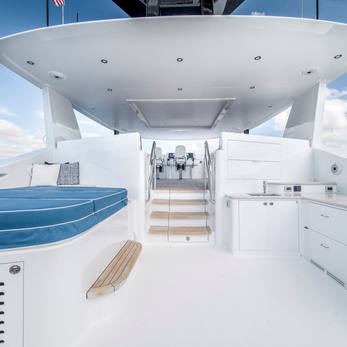 Lion's Den yacht interior 2
