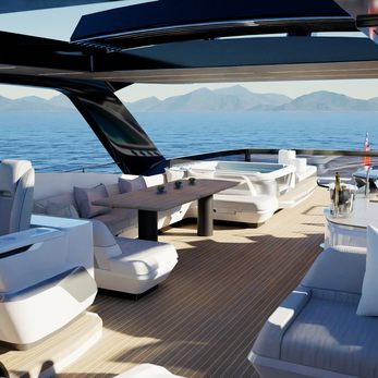 Pearl 100/01 yacht interior 4