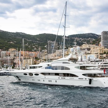 Lady B yacht exterior 2