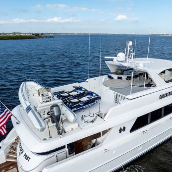 Checkered Past yacht exterior 3